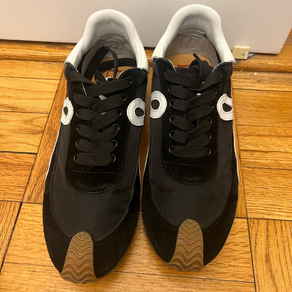 Loewe Black and White Women's Sneakers